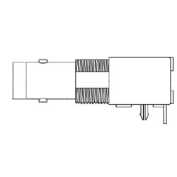 C-SX-059 - Right Angle BNC Socket