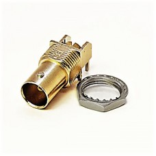 C-SX-069G - Right Angle PCB Mounting BNC Connector with Pathfinder Light Pipe