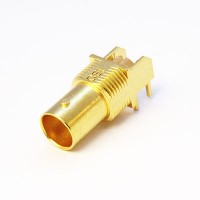 C-SX-088G - Right Angle PCB Mounting BNC Connector with Pathfinder Light Pipe