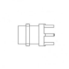 C-SX-094 - Top Entry PCB Mounted Mini BNC Socket