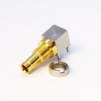 C-SX-113GN - Right Angle PCB Bulkhead Mounted Connector