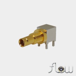 C-SX-113GNRZR2 - Right Angle PCB Bulkhead Mounted Connector