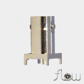 C-SX-123ZZR2 - Square Based Top Entry BNC Connector (Long Body)