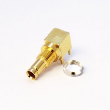 C-SX-125 - Right Angle DIN 1.0/2.3 Bulkhead Connector