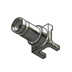 C-SX- 134N - Top Entry DIN 1.0/2.3 Connector (Short Body)