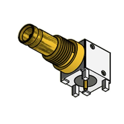 C-SX-148 - Right Angle DIN 1.0/2.3 Bulkhead Connector 