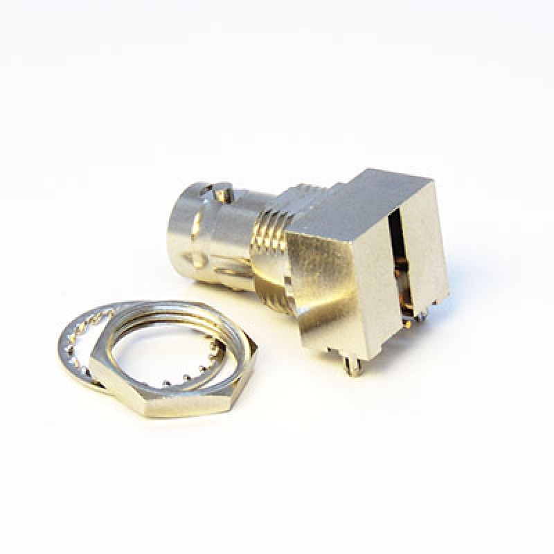 Right Angle Surface Mount BNC Socket (for automatic placement)
