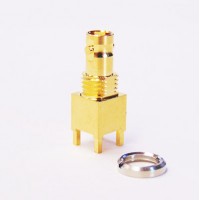 C-SX-178 - Top Entry PCB Mounted Micro BNC Bulkhead Socket