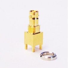 C-SX-178 - Top Entry PCB Mounted Micro BNC Bulkhead Socket