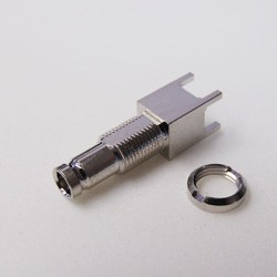 C-SX-179 - Top Entry DIN 1.0/2.3 Bulkhead Connector (Long Body)