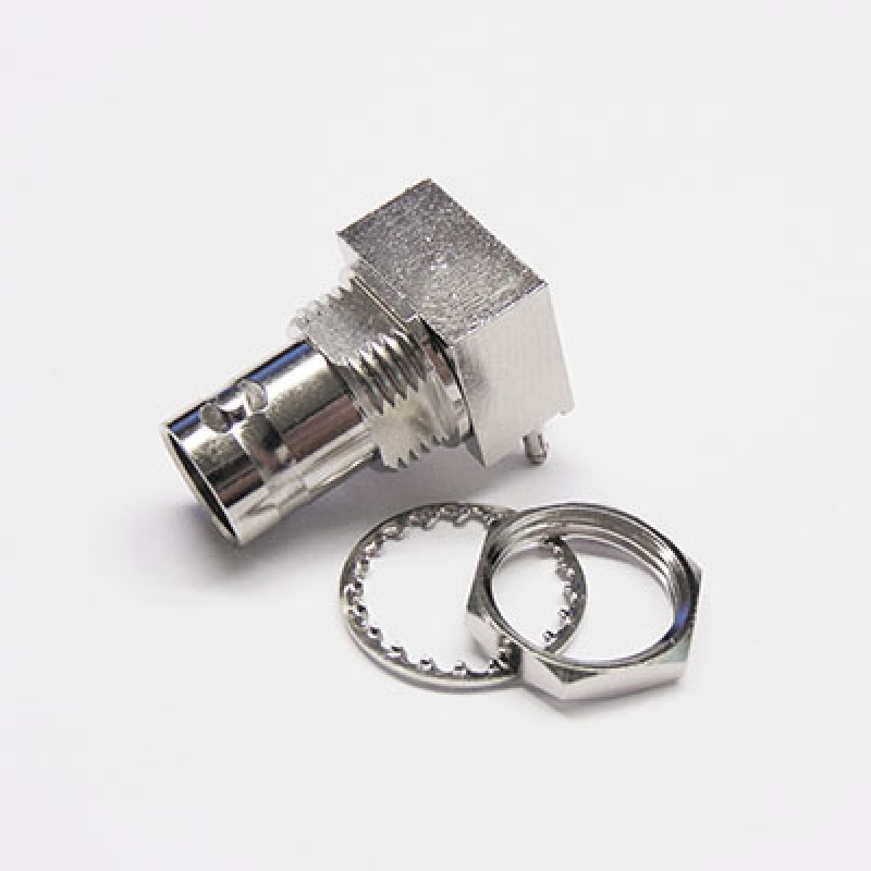 Right Angle Surface Mount BNC Socket (for automatic placement) for 2