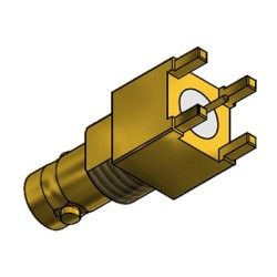 C-SX-188 - Top Entry Micro BNC Bulkhead Socket