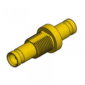 C-SX-191 - DIN 1.0 / 2.3 Bulkhead Socket to DIN 1.0 / 2.3 Socket Adaptor