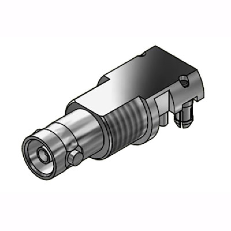 End Launch Surface Mount Micro BNC Socket (for automatic placement) for