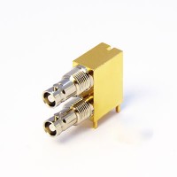 C-SX-213 - Dual Port Right Angled Micro BNC Connector