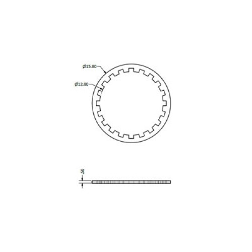 71X-0043-33 - Crinkle Washer