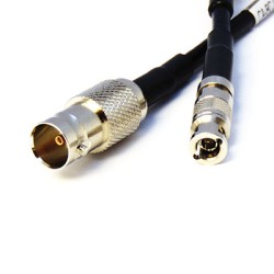 3GHz BNC (f) to Micro BNC (m) Coaxial Cable Assembly - Belden 1855A Cable