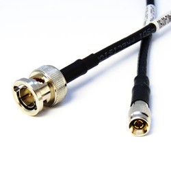 6GHz DIN 1.0/2.3 (m) to BNC (m) Coaxial Cable Assembly - Belden 1855A Cable