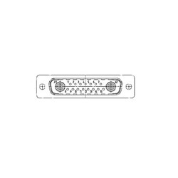 C-SD-199 - Mixed Layout D Subminiature Connector 