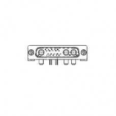 C-SD-338 - Mixed Layout D Subminiature Right Angle Connector 