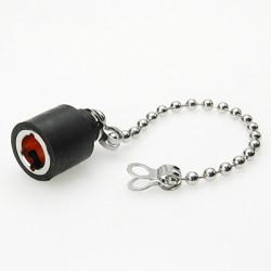 C-SX-122 - Mini BNC Waterproof Cap With Ball Chain