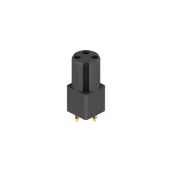 CC08-03S-A-PB15-TR -  M8 3 Position Socket