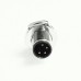 CC08-XXP-FX-PB - M8 Front Fastening Plug (A and B Code)