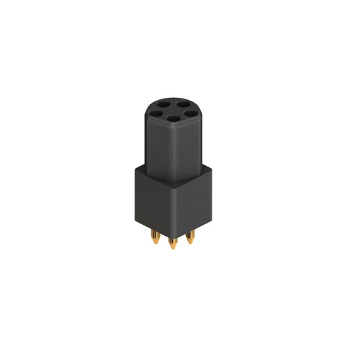 CC08-05S-B-PB15-TR -  M8 5 Position Socket