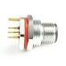 CC12-XXP-FD07-PBSX - M12 Front Fastening Shielded Die Cast Plug (D Code)