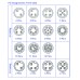 CC12-XXS-FX-PBSX - M12 Front Fastening Shielded Socket (A and D Code)