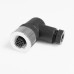 CC12R-XXS-X-AE4 - M12 Cable Mounted Right Angle Socket (A.B and D Code)