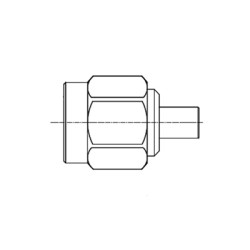 XCK-6021-NGDF - SMA Cable Mounted Plug