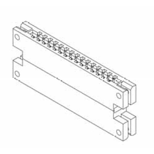 Card Edge Header 3.96mm [.156"] Contact Centres