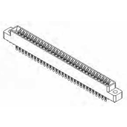 Card Edge Header 3.18mm [.125"] Contact Centres, 10.95mm [.431"] Insulator Height