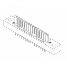 Card Edge Header 2.54mm [.100"] Contact Centres, 13.72mm [.540"] Insulator Height