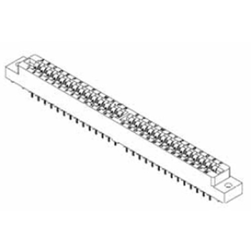 Card Edge Header 3.96mm [.156"] Contact Centres, 10.95mm [.431"] Insulator Height