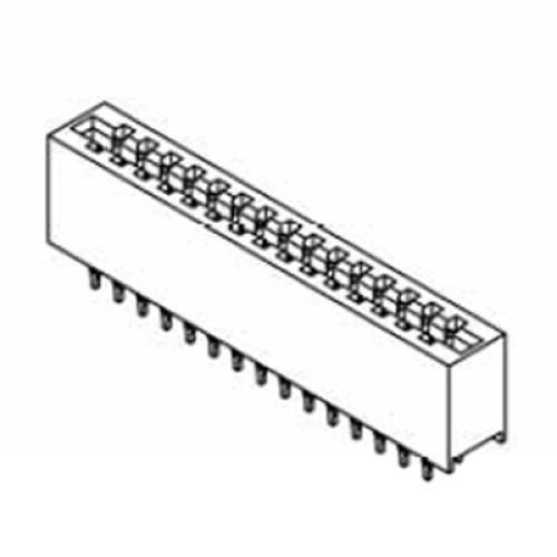 Card Edge Header 3.96mm [.156"] Contact Centres, 13.97mm [.550"] or 15.49mm [.610"] Insulator Height