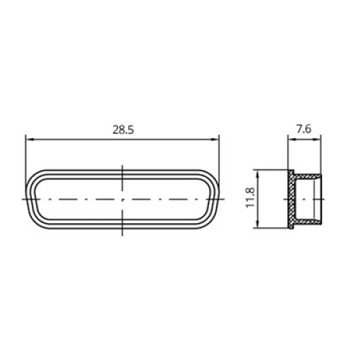 DAC 150 - Dust Cover for Shell Size 2 Socket