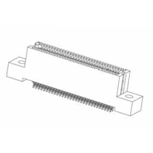 Card Edge Header 1.27mm [.050"] Contact Centres, 15.49 [.610"] Insulator Height