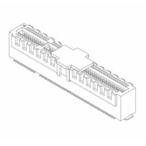 Card Edge Header 1.00mm [.039"] Contact Centres, PCI Express