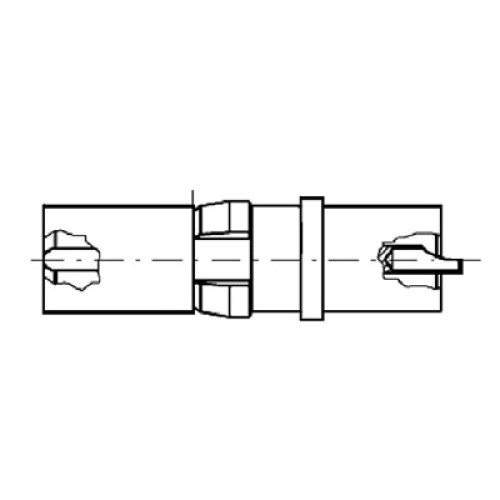 High Voltage Straight Socket Contact 