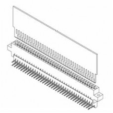 Bi Level Card Edge Header 1.98mm [.050"] /3.96mm [.100"] Contact Centres