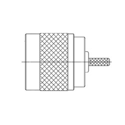 XNT-4001-NGAD - N Series Cable Mounted Plug