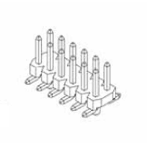 Card Edge Header 2.00mm [.079"] Contact Centres (Male)