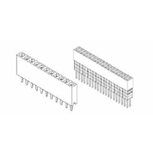 Card Edge Header 2.54mm [.100"] Contact Centres