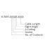 SCM05-XXSAR-XXXX - M5 Right Angle Over-moulded Socket Cable Assembly (A Code)