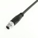 SCM08-XXPXS-XXXX - M8 Over-moulded Plug Cable Assembly (A or B Code)