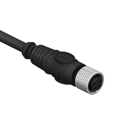 SCM08-XXSXS-XXXX - M8 Over-moulded Socket Cable Assembly (A or B Code)