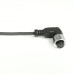 SCM12-XXSXR-XXXX - M12 Right Angle Over-moulded Socket Cable Assembly (A or D Code)