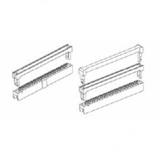 Card Edge Header 2.00mm [.079"] Contact Centres (Female)